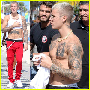 Justin Bieber's New Tattoo is Fierce & Fits Perfectly With the Crown On His Chest