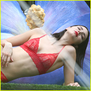 Kendall Jenner Shows Off Body In Lingerie Photo Shoot