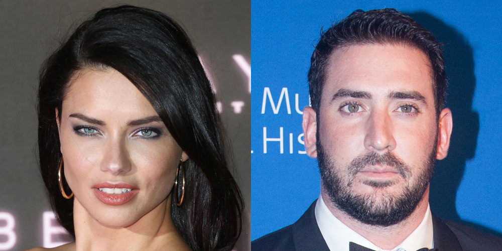 Adriana Lima Kisses Baseball Player Matt Harvey on Romantic Date