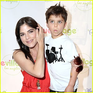 Selma Blair & Son Arthur Attend the Grand Opening of WeVillage's L.A. Flagship Center