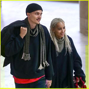 Zoe Kravitz & Boyfriend Karl Glusman Enjoy Romantic Date in Paris