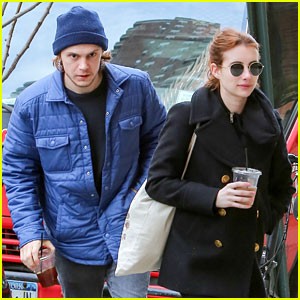 Emma Roberts & Evan Peters Spend Their Morning Together in NYC