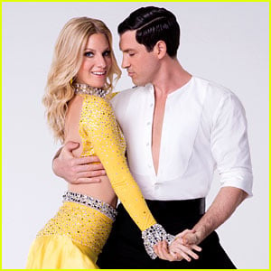 Heather Morris Cha Chas With Alan Bersten During 'DWTS' Most Memorable Year Night