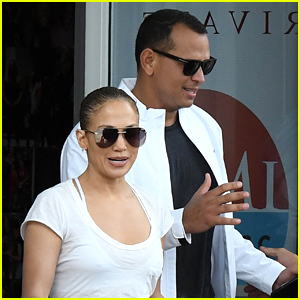 Jennifer Lopez & Alex Rodriguez Work Out Together in Miami