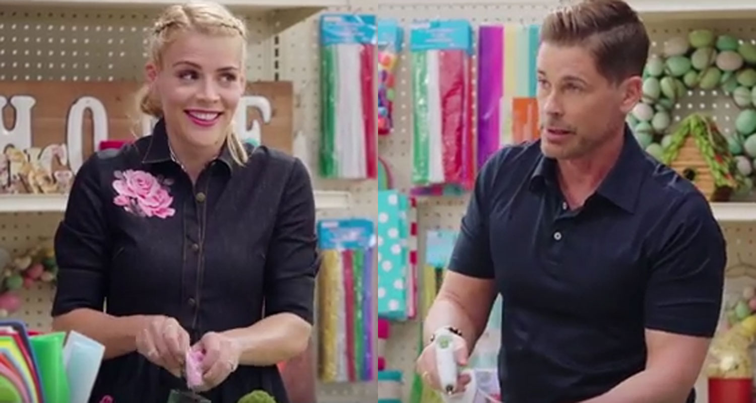 Rob Lowe Recalls Failing Middle School Wood Shop During Crafting