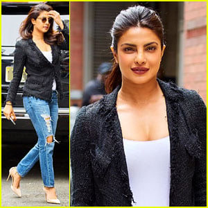 Priyanka Chopra Gets Ready to Leave NYC After Wrapping 'Quantico' Filming