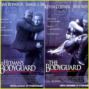 Ryan Reynolds' 'Hitman's Bodyguard' Poster Spoofs Whitney Houston's 'The Bodyguard'