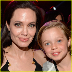 Angelina Jolie Celebrates Shiloh's 11th Birthday at Disneyland!