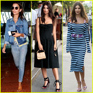 Emily Ratajkowski Leaves Cannes After Showing Off Her French Fashion