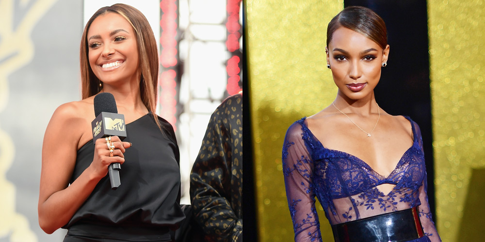Kat Graham & Jasmine Tookes Strut Down MTV Awards Red Carpet! 2017