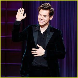 Harry Styles Tells Trump & Clinton Jokes During 'Late Late Show' Monologue - Watch Now!
