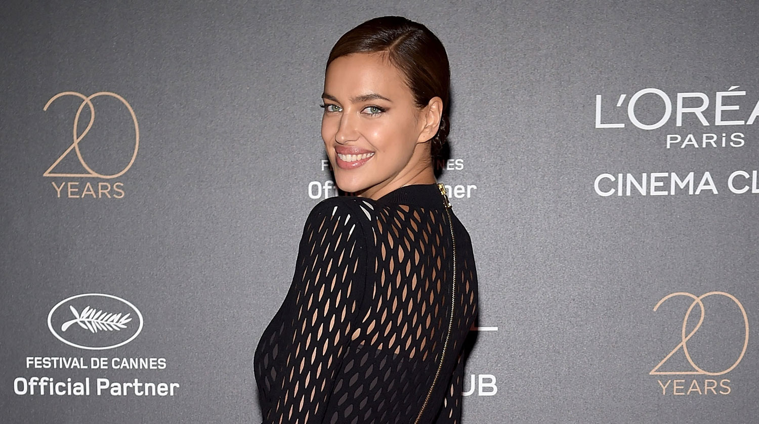 Irina Shayk Rocks Sheer Dress Two Months After Giving Birth 2017