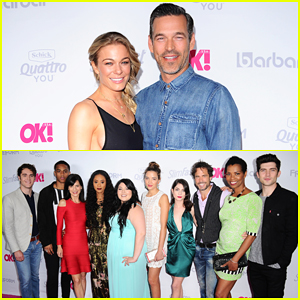 LeAnn Rimes, Eddie Cibrian & 'Famous In Love' Cast Live It Up At OK! Mag Summer Kick Off!