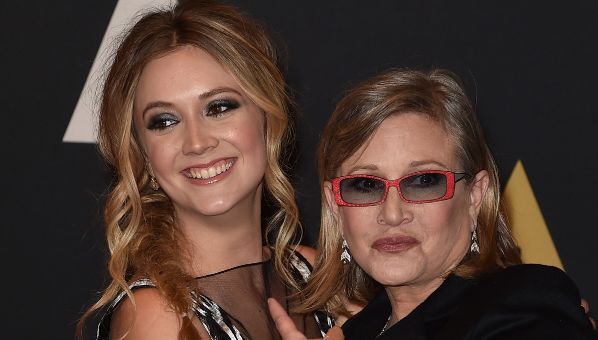 Billie Lourd Remembers Late Mom Carrie Fisher on Mother’s Day Billie