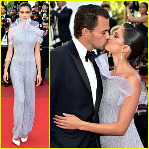 Sara Sampaio & Boyfriend Oliver Ripley Couple Up in Cannes!