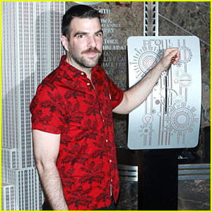 Zachary Quinto Lights the Empire State Building in Honor of NYC's AIDS Walk