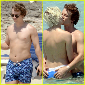 Game of Thrones' Alfie Allen Hits the Beach with His Girlfriend