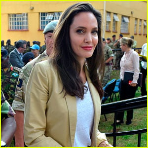 Angelina Jolie Spends World Refugee Day in Kenya