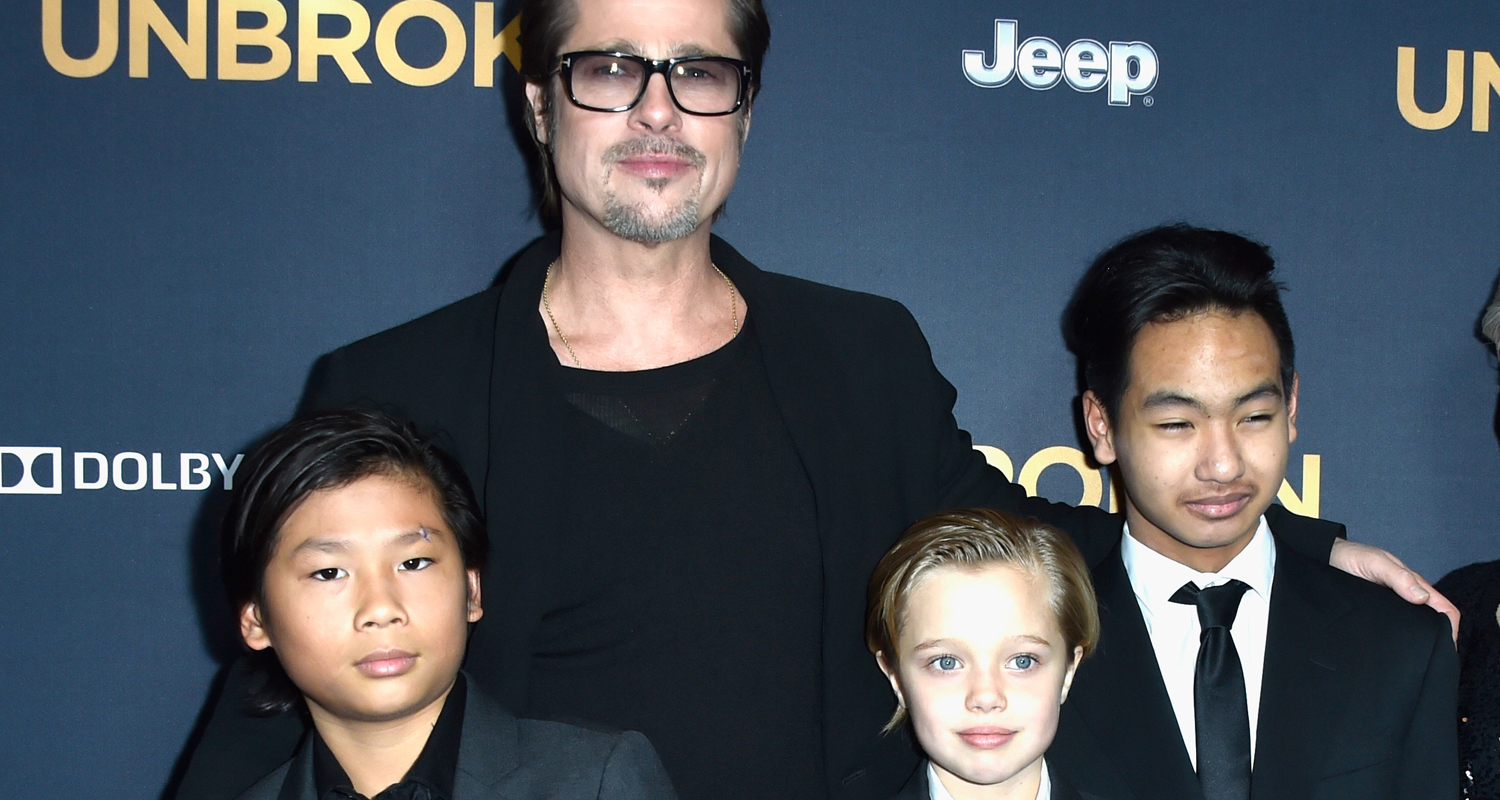 Brad Pitt Reportedly Spent Time With His Children For Father’s Day