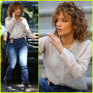 Jennifer Lopez Gets Back to Work After Hamptons Weekend
