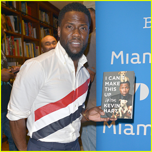 Kevin Hart Promotes His New Book in Miami