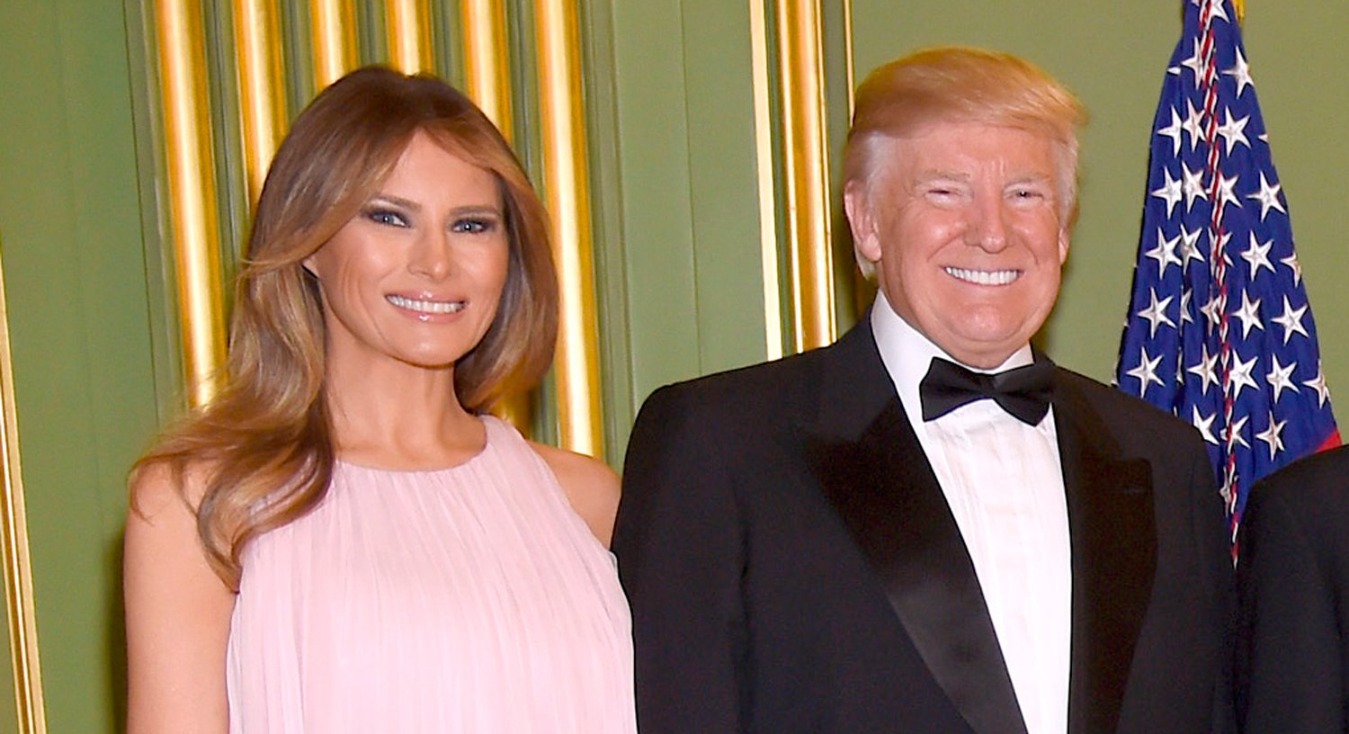 Donald Trump & Wife Melania Attend Treasury Secretary Steven Mnuchin’s