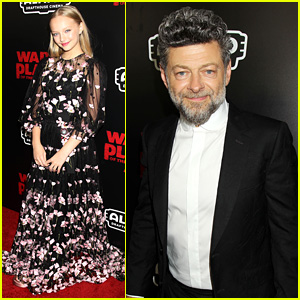 Andy Serkis & Amiah Miller Team Up for 'War for Planet of the Apes' NYC Screening