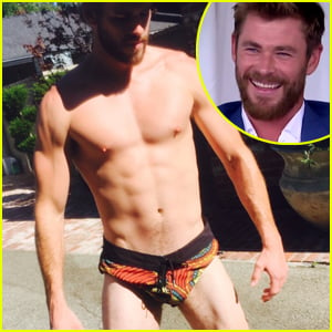 Chris Hemsworth Reacts to Brother Liam's Tiny Shorts: 'Was That Intentional?'