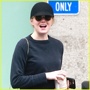Emma Stone Runs Errands with Her Mom in LA