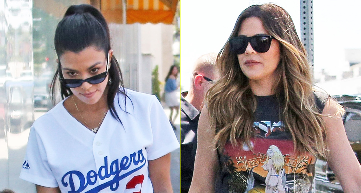 Kourtney & Khloe Kardashian Great Creative With Cupcakes at Duff’s