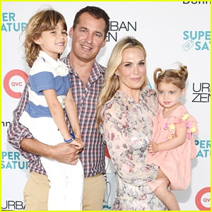 Molly Sims & Husband Scott Stuber Bring Their Kids to Benefit Event