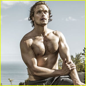 Sam Heughan's Shirtless Workout Photos Are So Sexy