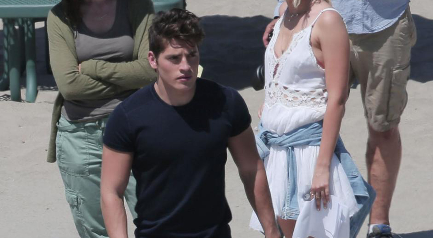 Gregg Sulkin Starts Filming Marvel’s ‘Runaways’ at Beach in LA