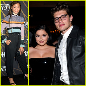 Ariel Winter & Gregg Sulkin Hang Out at Young Hollywood Party!
