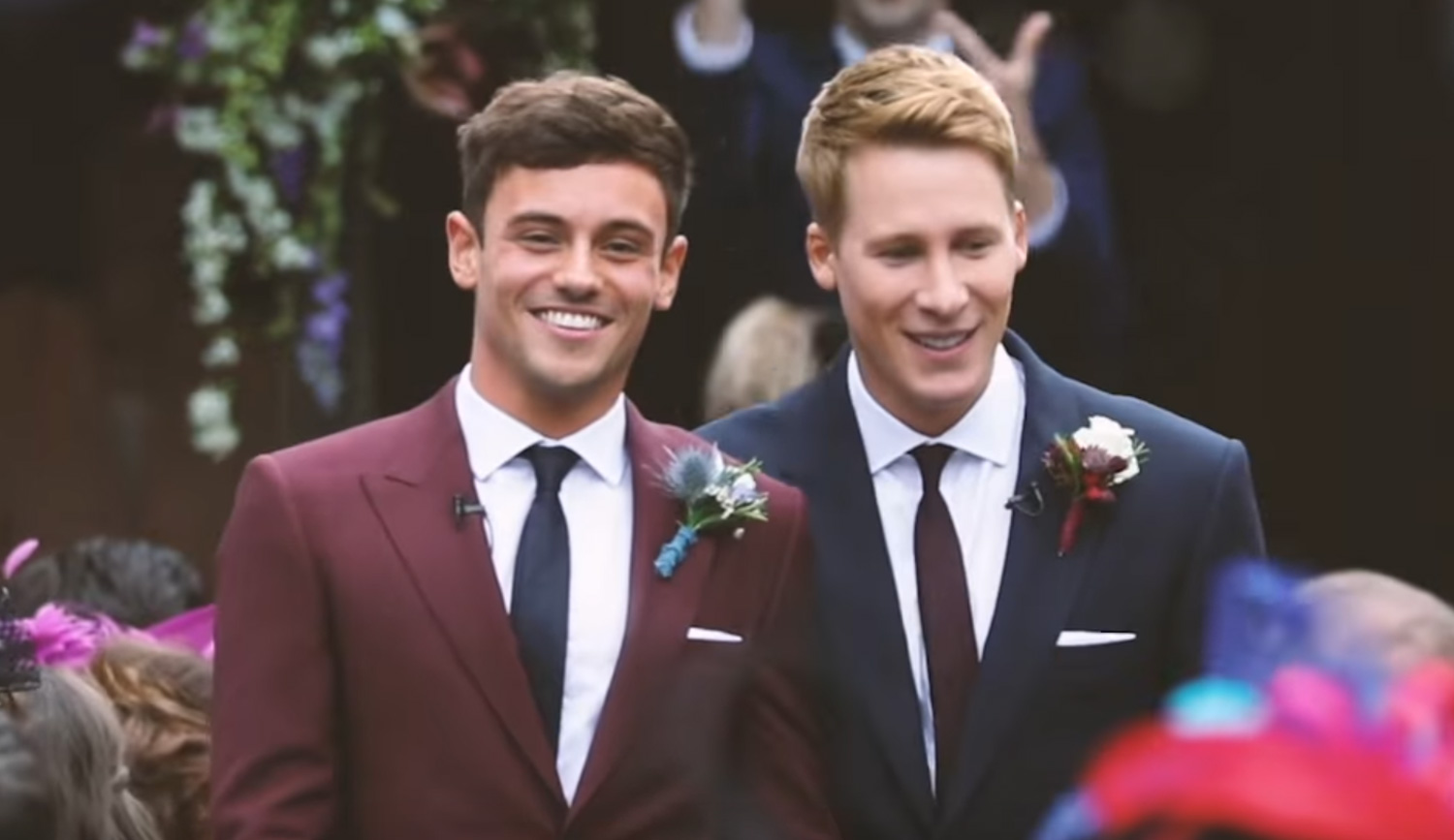 Tom Daley & Dustin Lance Black Share Their Wedding Video! Dustin(00)
