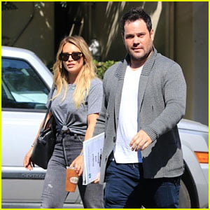 Hilary Duff Reunites with Ex Husband Mike Comrie for Lunch