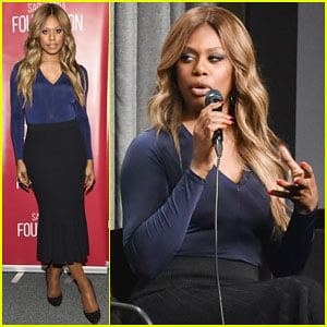 Laverne Cox Reveals Working on Secret Project with Beyonce!