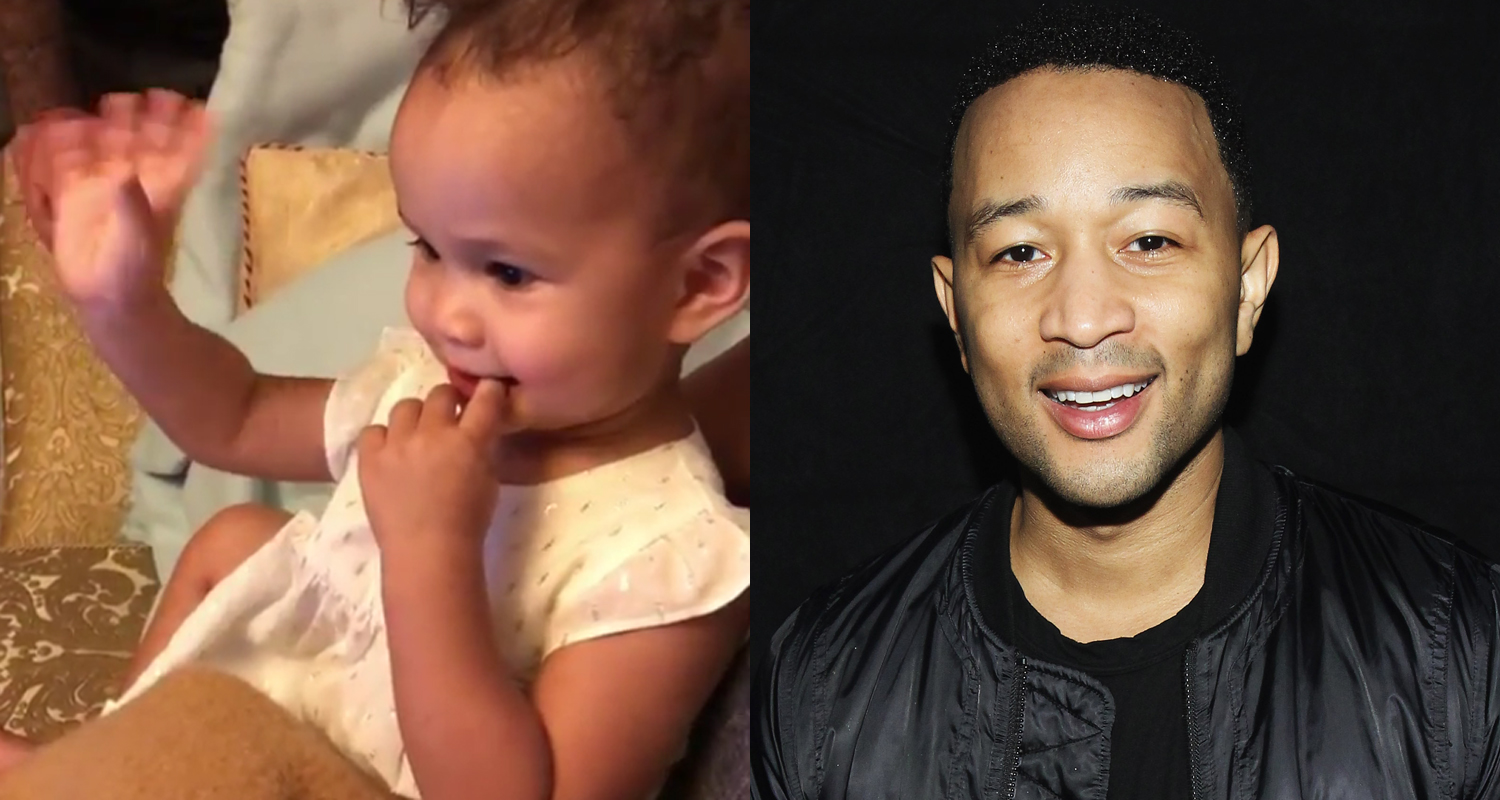 John Legend’s Daughter Luna Can’t Believe He Was on ‘Sesame Street