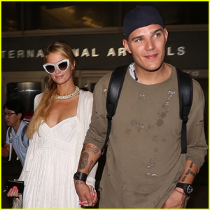 Paris Hilton & Boyfriend Chris Zylka Return to LA After Italian Vacation