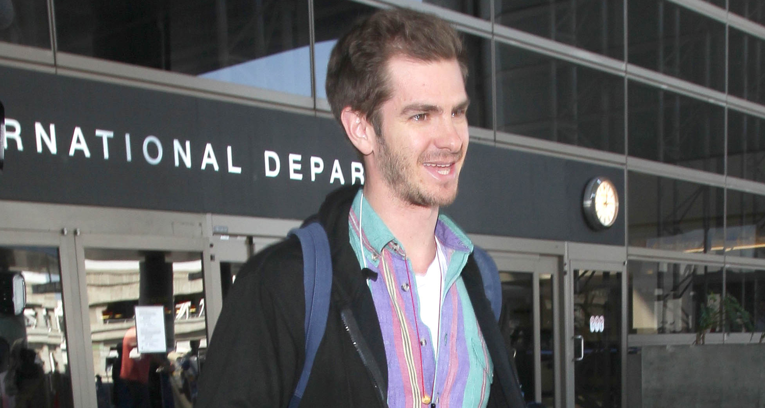 Andrew Garfield Gets Colorful While Heading Back to LA! | Andrew ...