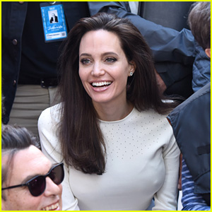 Angelina Jolie Is Full of Joy & Smiles at Telluride Film Premiere