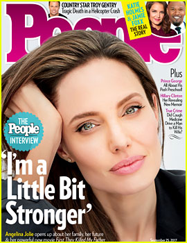 Angelina Jolie on Her Split From Brad Pitt: 'I Am a Little Bit Stronger'