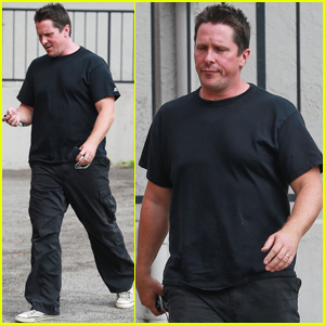 Christian Bale Grabs Lunch After Opening Up About Weight Gain