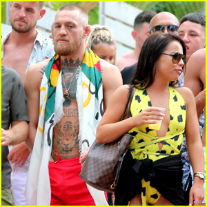 Conor McGregor & Girlfriend Dee Devlin Hit Ibiza With a Major Posse!