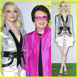 Emma Stone Goes Glam for 'Battle of the Sexes' Premiere!