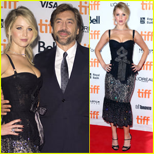 Jennifer Lawrence & Javier Bardem Screen 'mother!' at TIFF