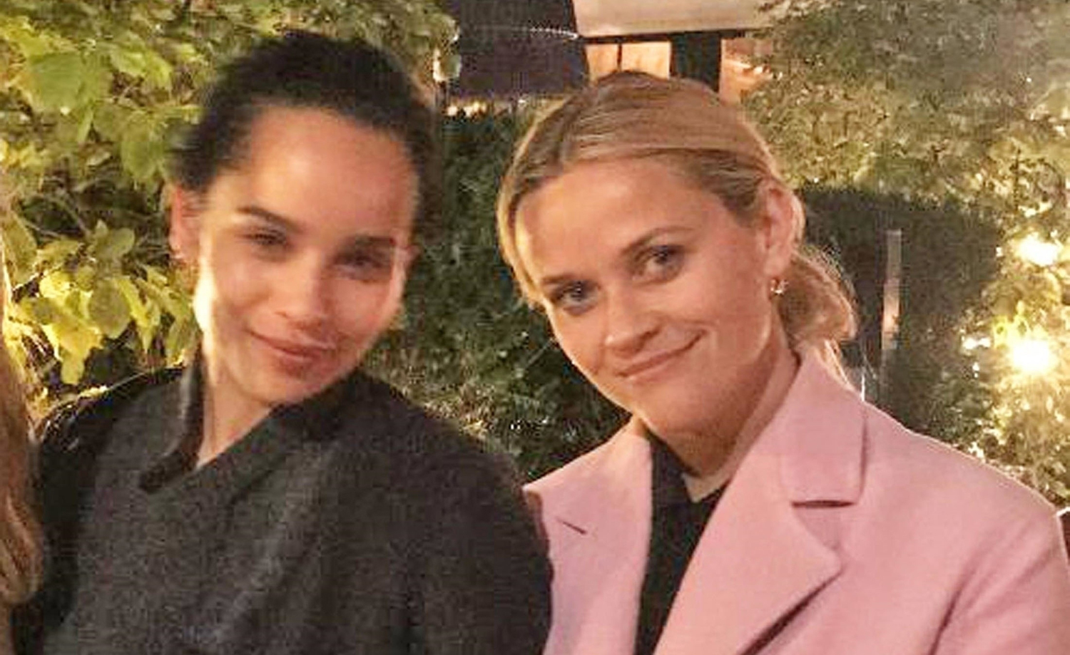 Zoe Kravitz & Reese Witherspoon Have a ‘Big Little Lies’ Reunion in