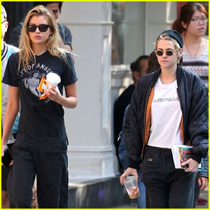 Kristen Stewart & Girlfriend Stella Maxwell Hang Out in New York City