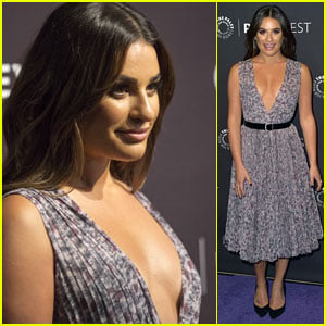 Lea Michele Looks Gorgeous With 'The Mayor' Cast at PaleyFest Fall TV Previews!