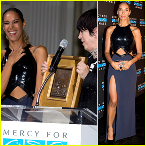 Leona Lewis Honors Diane Warren at Mercy for Animals Event